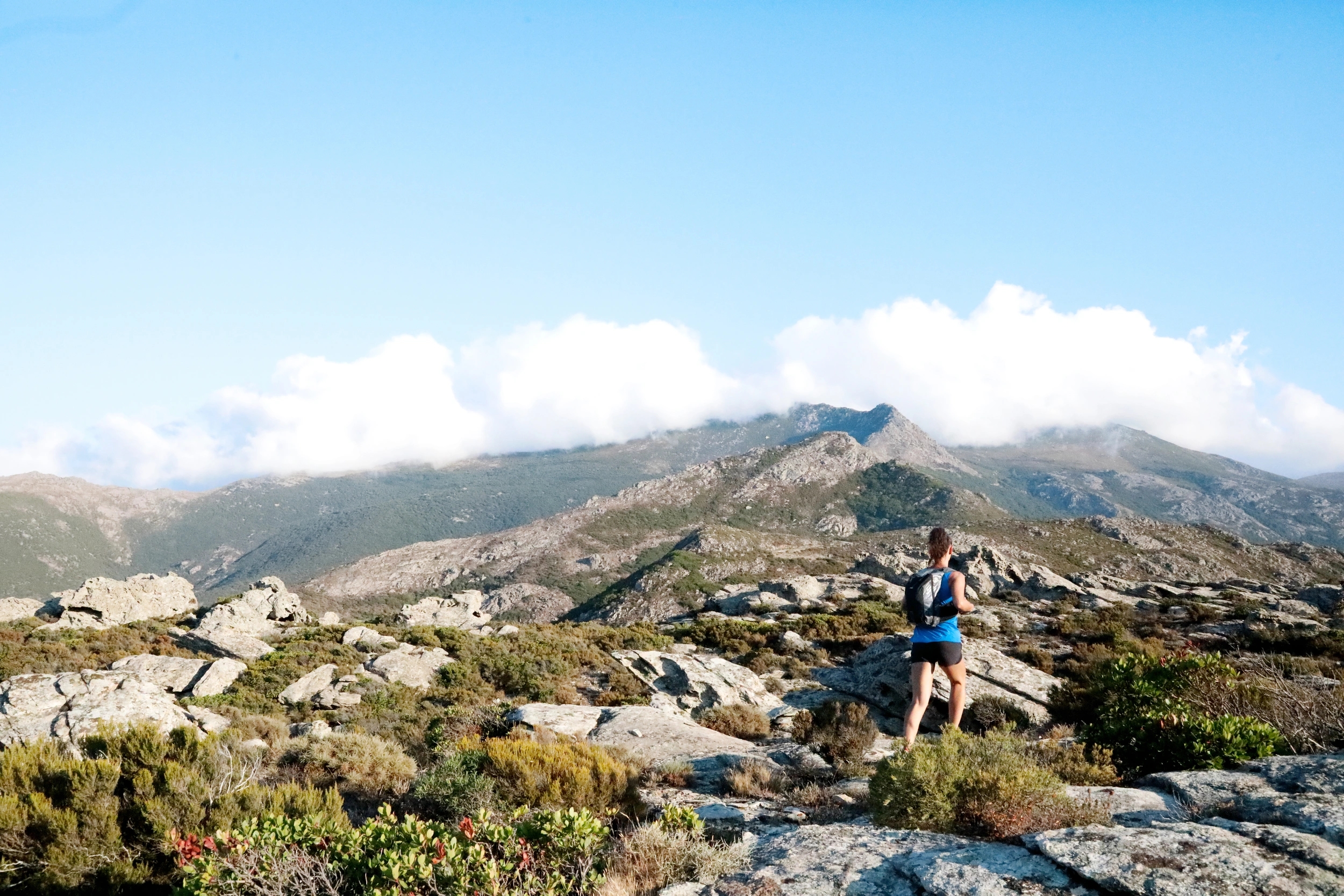 Chemin de randonnée dans le Cap Corse