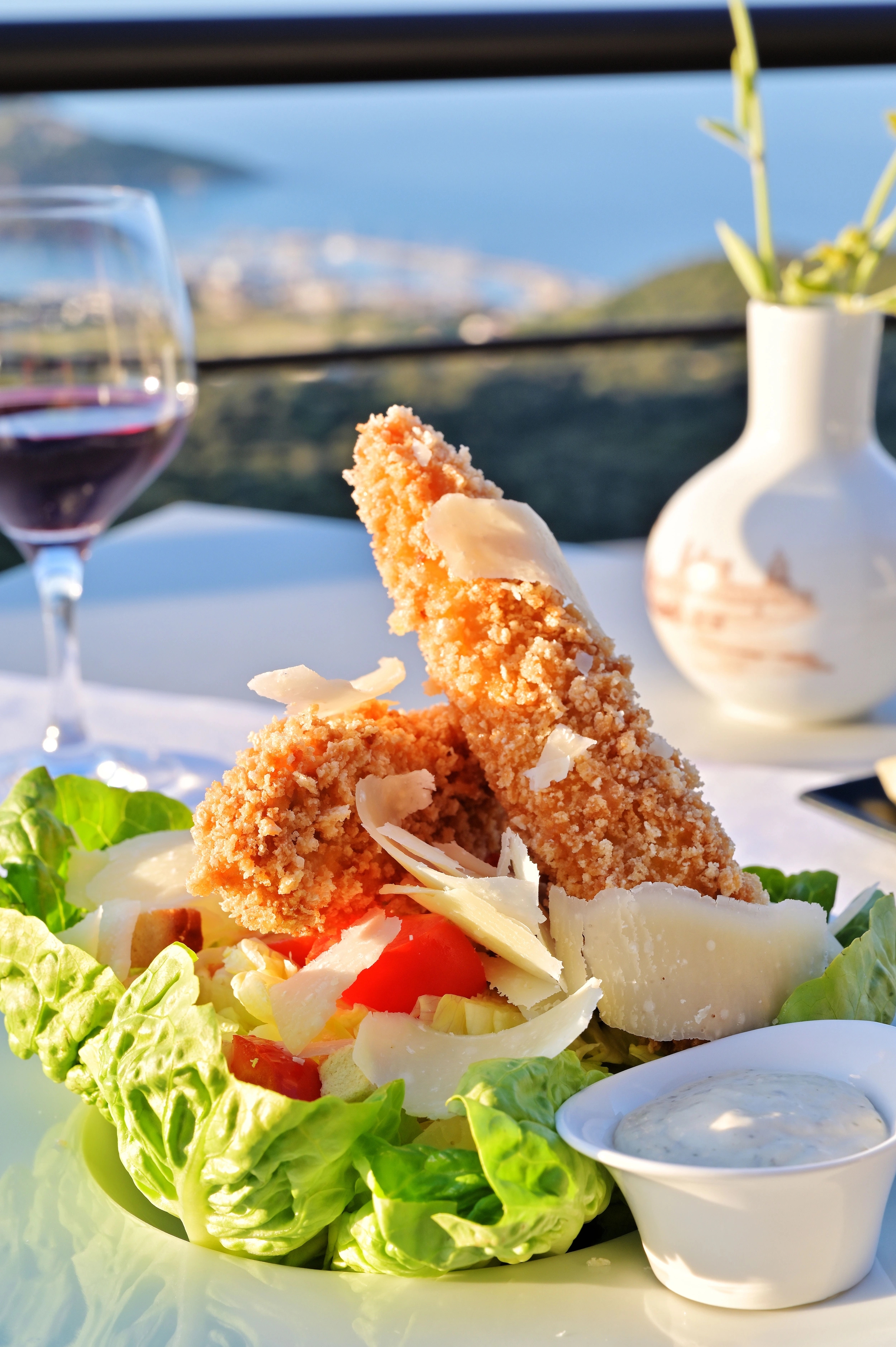 Les plats de l'hôtel 4 étoiles dans le Cap Corse